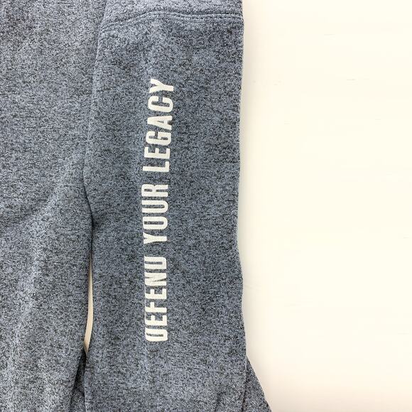 Long Sleeve Pullover Sweater Size Medium J America Women’s Jacket ¼ Zip Gray - Picture 4 of 11